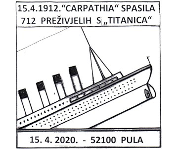 15.4.1912.“CARPATHIA“ SPASILA 712 PREŽIVJELIH SA „TITANICA“