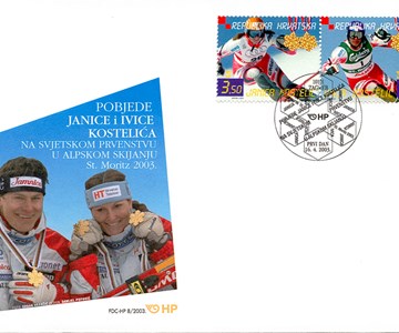 POBJEDE JANICE I IVICE KOSTELIĆA NA SVJETSKOM PRVENSTVU U ALPSKOM SKIJANJU, St. Moritz 2003