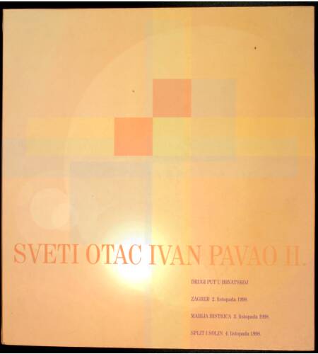 Sveti otac Ivan Pavao II. drugi put u Hrvatskoj 1998
