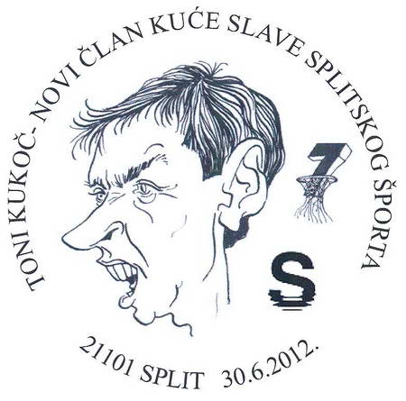 TONI KUKOČ - NOVI ČLAN KUĆE SLAVE SPLITSKOG ŠPORTA