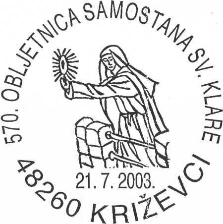 570. OBLJETNICA SAMOSTANA SV. KLARE