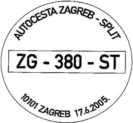 AUTOCESTA ZAGREB - SPLIT