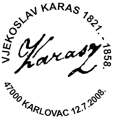 VJEKOSLAV KARAS 1821. - 1858.