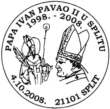 PAPA IVAN PAVAO II U SPLITU