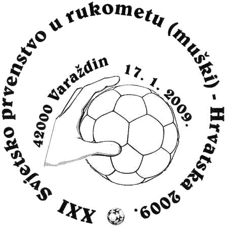 XXI SVJETSKO PRVENSTVO U RUKOMETU (MUŠKI) - HRVATSKA 2009.