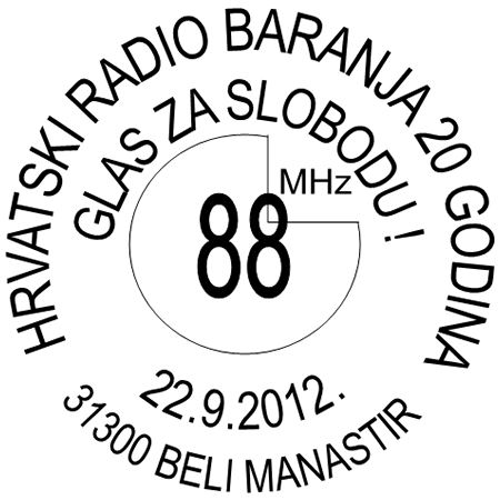 HRVATSKI RADIO BARANJA 20 GODINA - GLAS ZA SLOBODU!