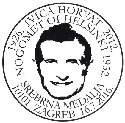 IVICA HORVAT - NOGOMET (srebrna medalja) OI HELSINKI 1952.