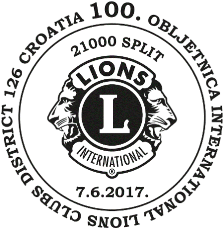 LIONS CLUBS INTERNATIONAL – 100. OBLJETNICA, SPLIT